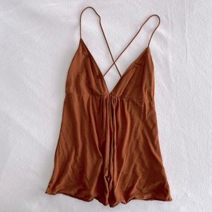 NWOT Vneck Ruehl Cami (A&F’s brand)